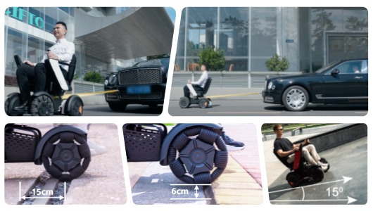 Omni-Directional electric wheelchair